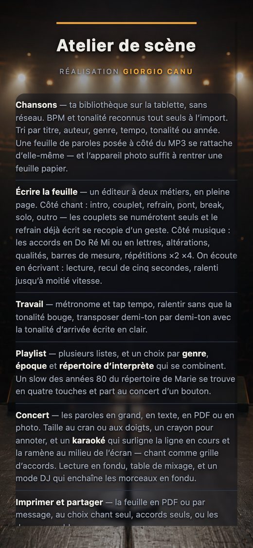 Capture d’Atelier de scène